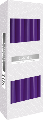 Taper Candle - Lavender - best price from Maltashopper.com TCAND-05