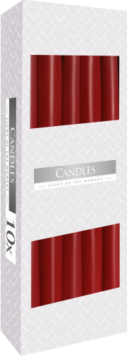 Taper Candle - Burgundy - best price from Maltashopper.com TCAND-04