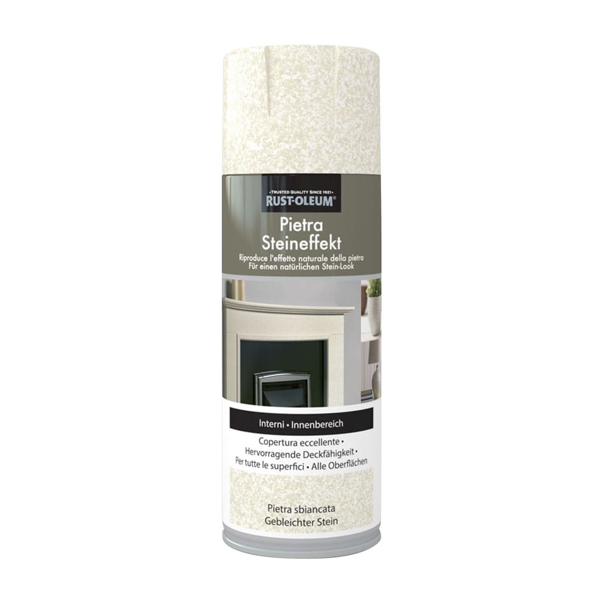 MATT WHITE GRANITE EFFECT SPRAY 400 ML LUXENS