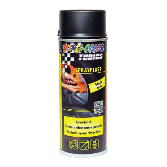 Bricocenter REMOVABLE MATT BLACK PLASTICISER SPRAY 400 ML