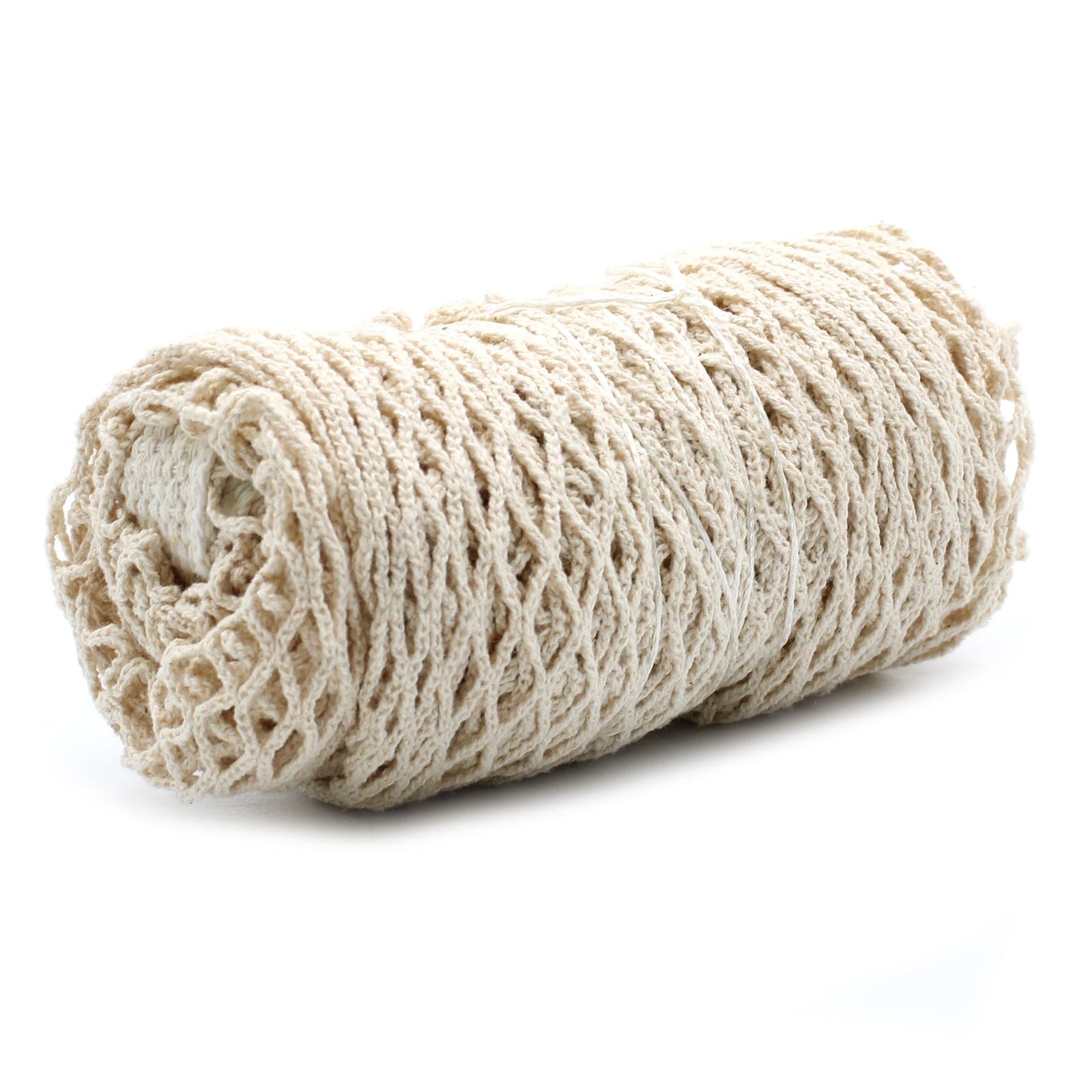 Pure Cotton Mesh Bag - Natural - best price from Maltashopper.com MESHB-01