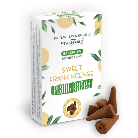 Bliss Plant Based Backflow Incense Cones - Sweet Frankincense