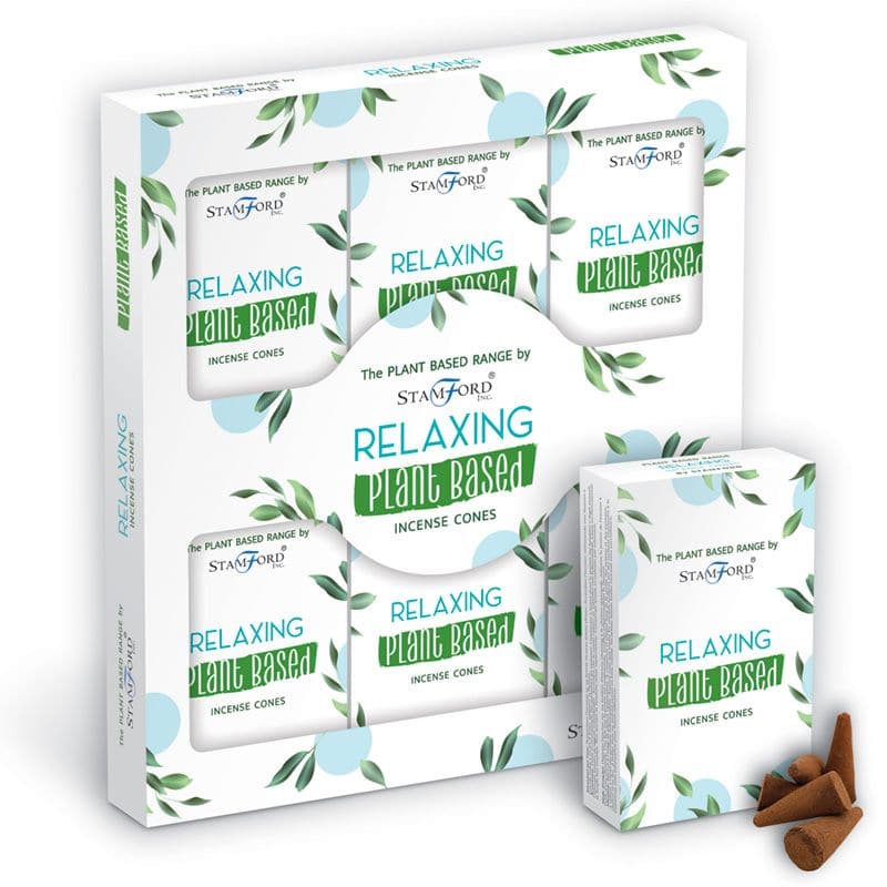 Plant Based Incense Cones - Relaxing - best price from Maltashopper.com SPBIC-17