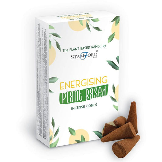 Bliss Plant Based Incense Cones - Energising