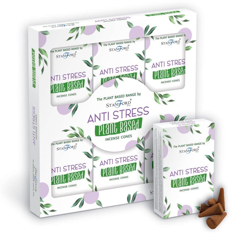 Plant Based Incense Cones - Anti Stress - best price from Maltashopper.com SPBIC-13