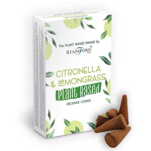 Bliss Plant Based Incense Cones - Citronella & Lemongrass