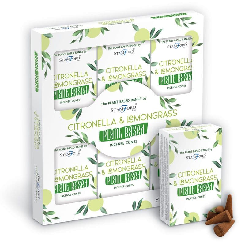 Bliss Plant Based Incense Cones - Citronella & Lemongrass
