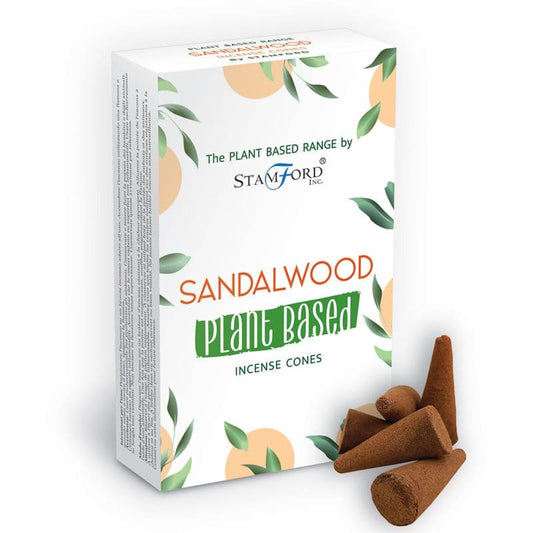 Bliss Plant Based Incense Cones - Sandalwood