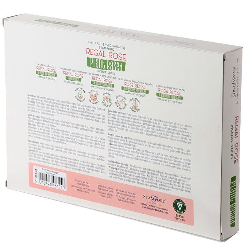 Plant Based Incense Sticks - Regal Rose - best price from Maltashopper.com SPBI-10