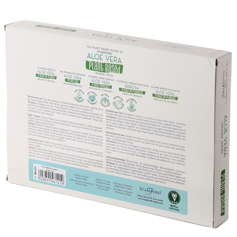Bliss Plant Based Incense Sticks - Aloe Vera