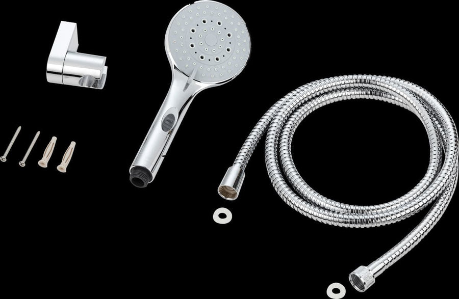 MINIKIT CINCO 5-JET HAND SHOWER, HOLDER AND HOSE - best price from Maltashopper.com BR430002162