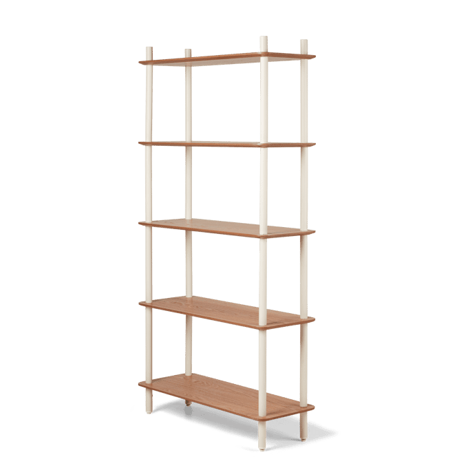Casa LENNOX Sand wall shelf, H 85,5 x W 80 x D 30 cm