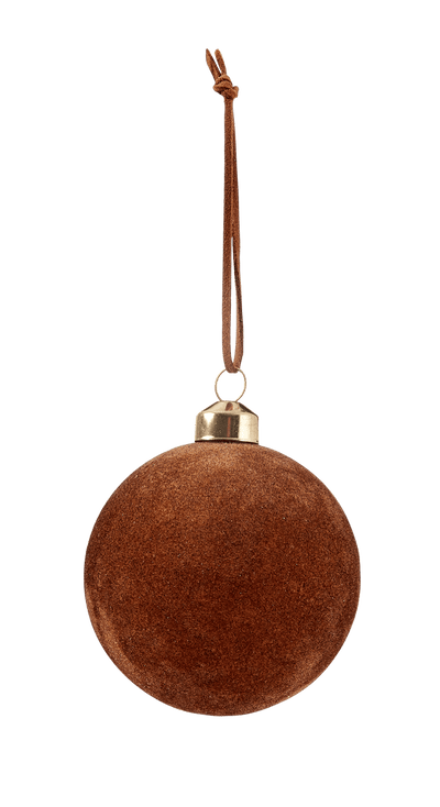 BILLY Brown Christmas ballØ 8 cm
