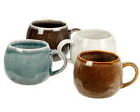 COZY Mug brown H 11 cm - Ø 8.5 cm - best price from Maltashopper.com CS673148