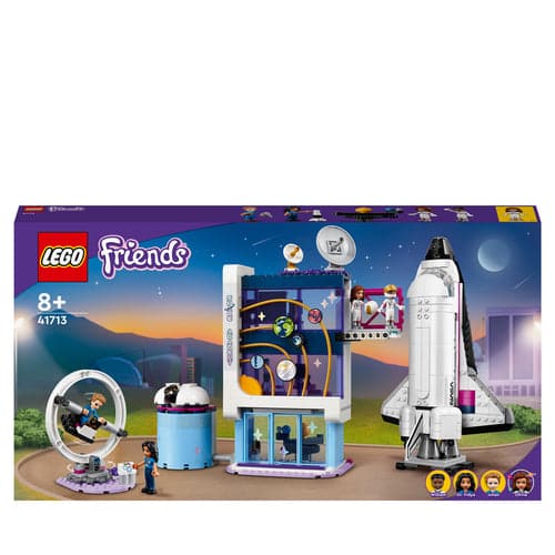 LEGO Friends Olivia’s Space Academy Shuttle Rocket with Astronaut Mini Figures