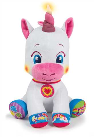 Toys The Unicorn sings and sparkles