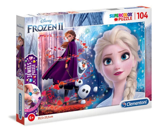 Toys Puzzle da 104 pezzi - Jewels: Frozen 2
