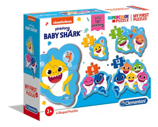 4 Puzzle in 1 - My First Puzzles: Baby Shark