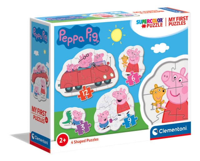 4 Puzzle in 1 - My First Puzzle: Peppa Pig