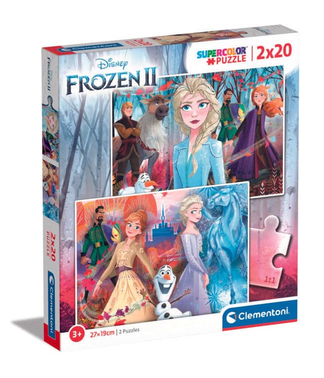 2 Puzzle Of 20 Pieces Frozen 2