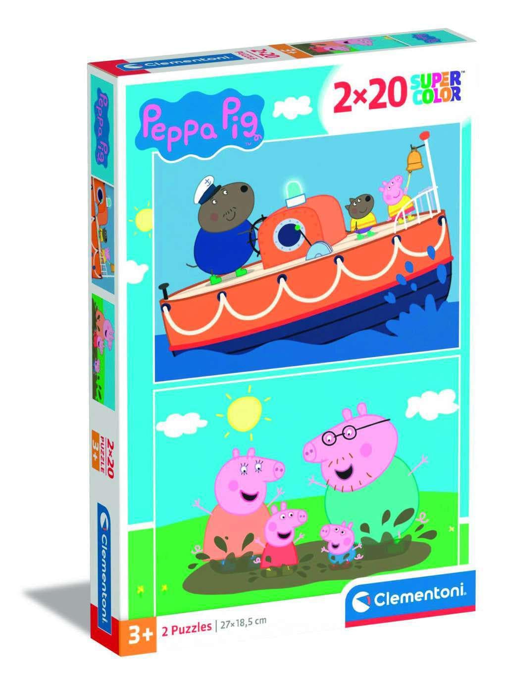 Peppa Pig - 2 x 20 pieces