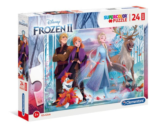 24 Piece Maxi Puzzle - Supercolor: Frozen 2