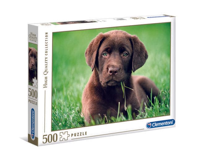 Puzzle da 500 pezzi - High Quality Collection: Chocolate Puppy