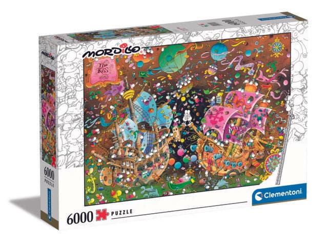 Toys 6000 piece puzzle - Mordillo: The Kiss