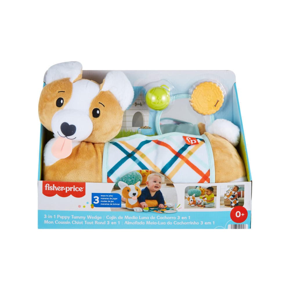 Cuscino Corgi Tummy Time 3 in 1