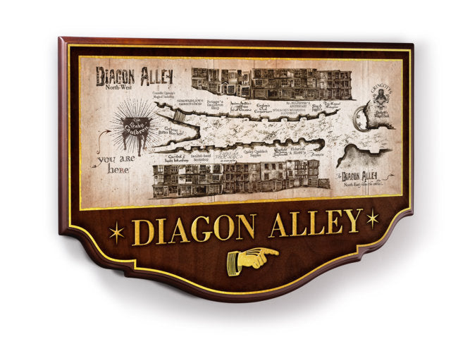 Harry Potter: Diagon Alley Wall Plaque