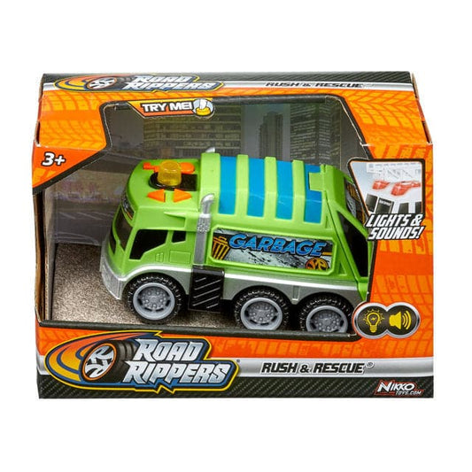 Toys Emergency and Rescue Vehicles 13cm - Refuse Collection Truck