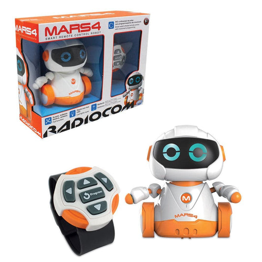 Toys Radiocom - Mars 4 , Robot Radiocomandato cm.10