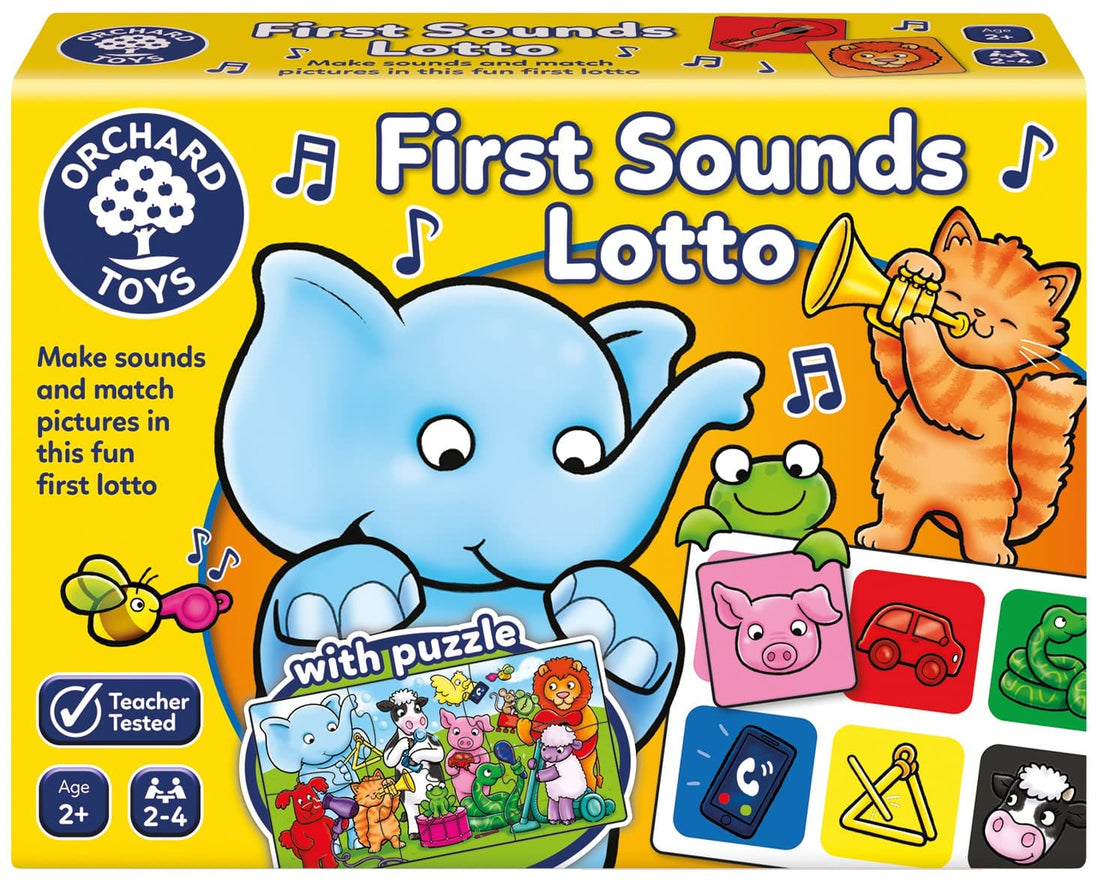 First Sounds Lotto And Puzzle Ed. Inglese
