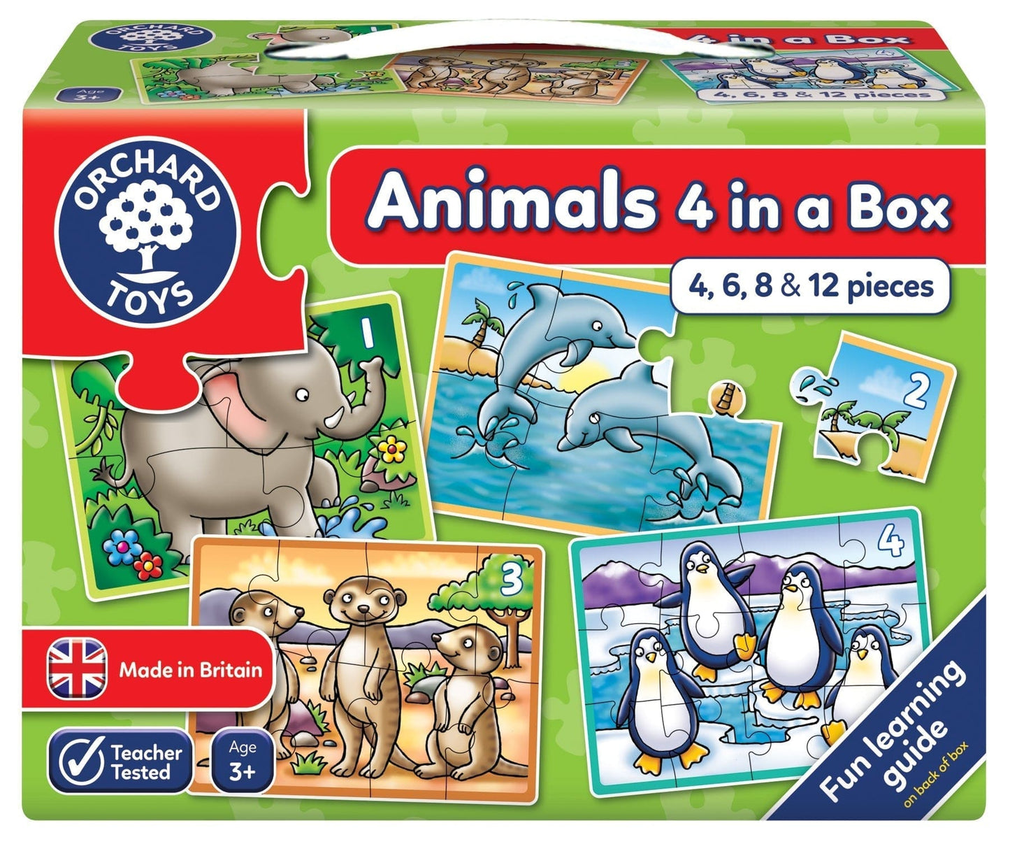 Toys ANIMALS 4 IN A BOX