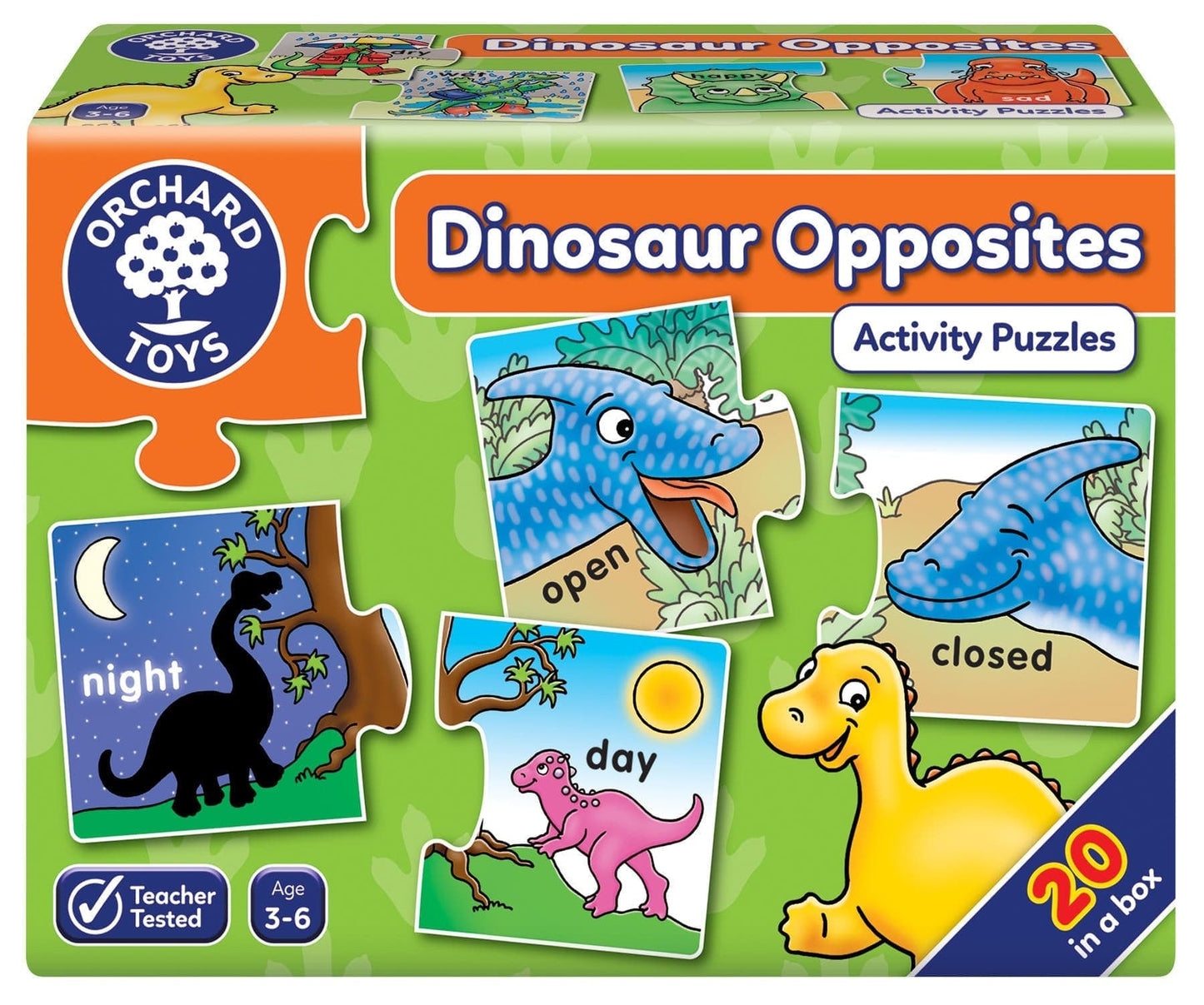 Toys Dinosaur Opposites