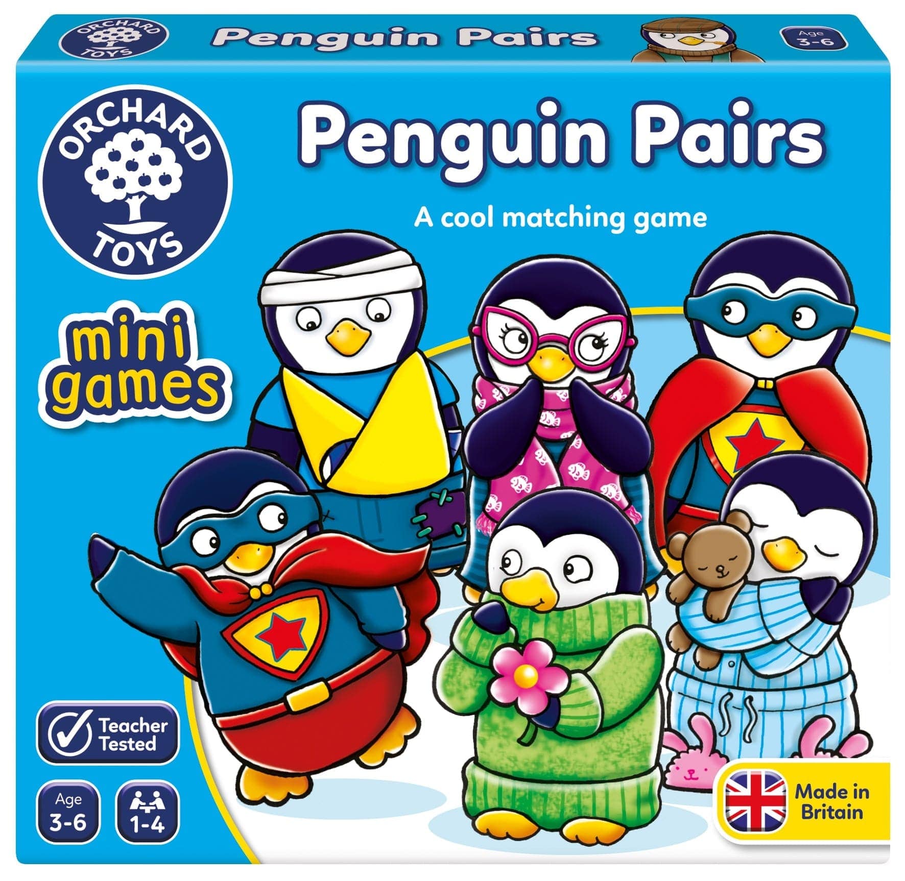 Toys Penguin Pairs Mini Game