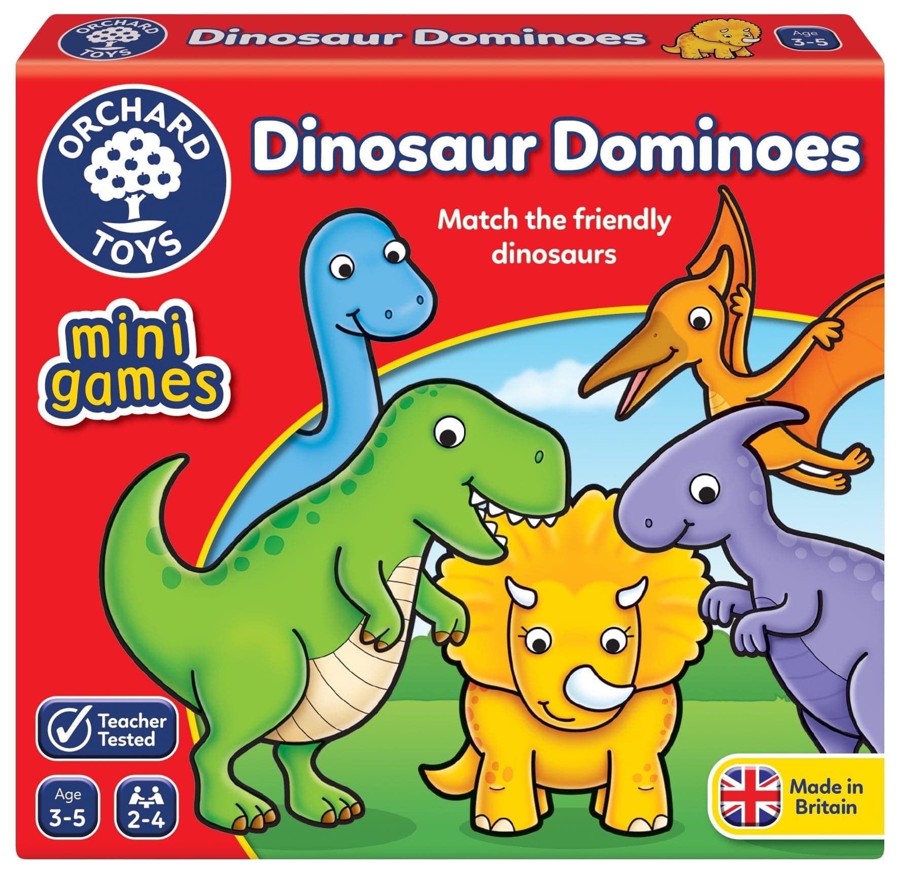 Toys Dinosaur Dominoes Mini Game