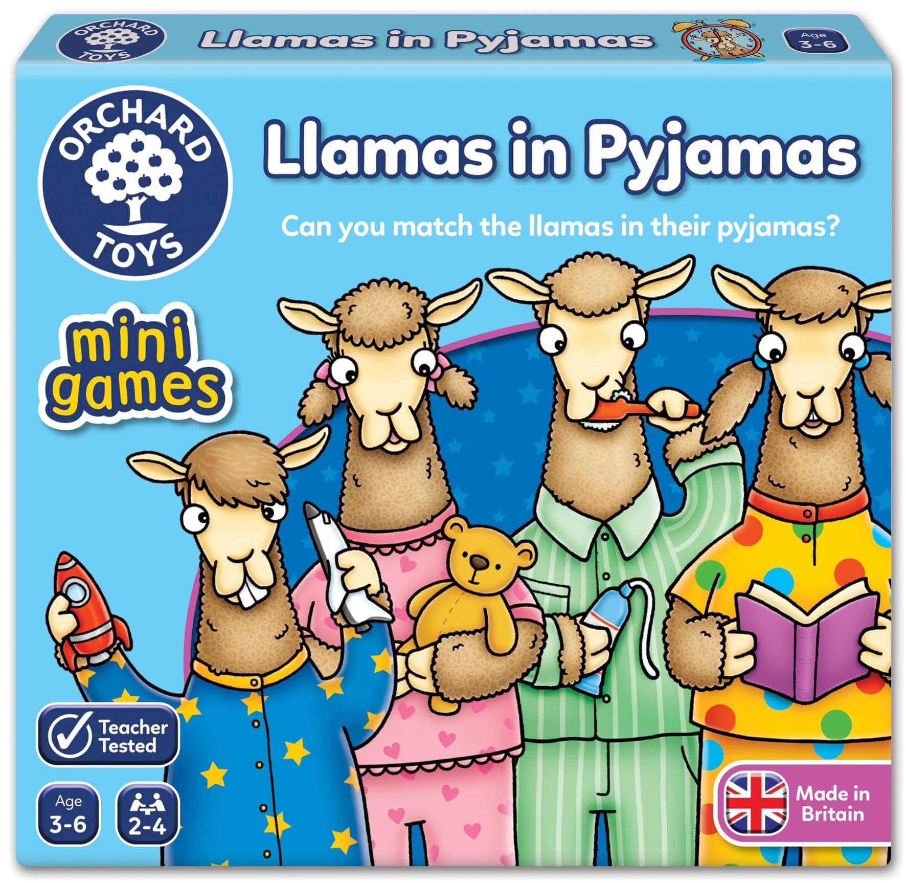 Toys Llamas In Pyjamas - Mini Game