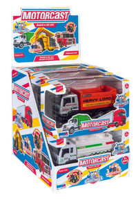 MOTORCAST CITY AND TRANSPORT DSP 6 PCS, SC. 1/43, 3 ASS.