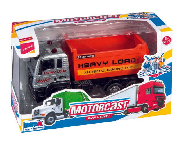 MOTORCAST CITY AND TRANSPORT DSP 6 PCS, SC. 1/43, 3 ASS.