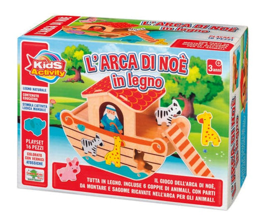 Toys WOODEN NOE&#39S ARK WITH ANIMALS