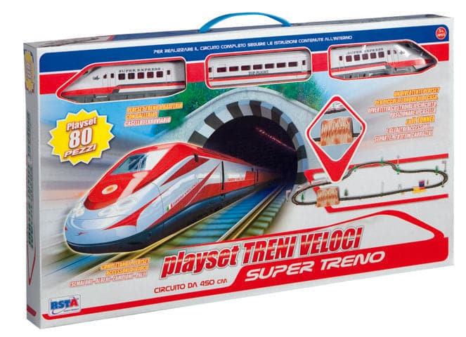 BIG PLAYSET FAST TRAINS