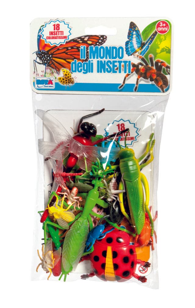 The World of Insects - Pack of 18 Insects