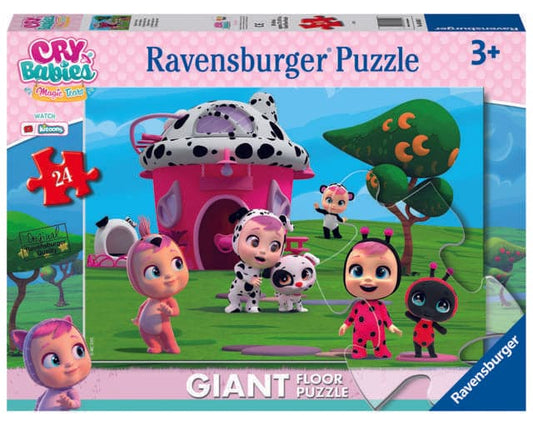 24 Piece Giant Floor Puzzle - Cry Babies