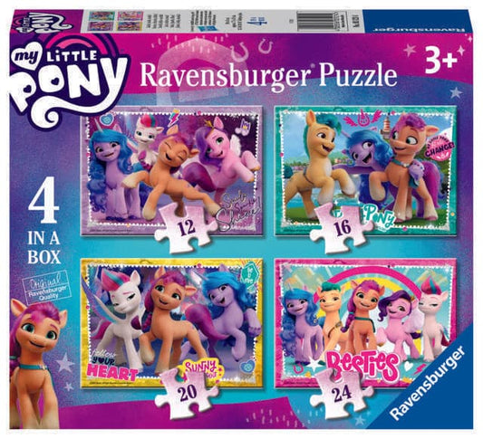 4 Puzzle in 1 - My Little Pony