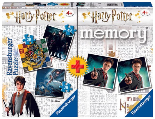 Multipack memory + 3 puzzle - Harry Potter