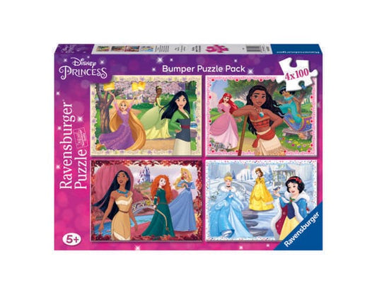 4 100 Piece Puzzle - Disney Princess