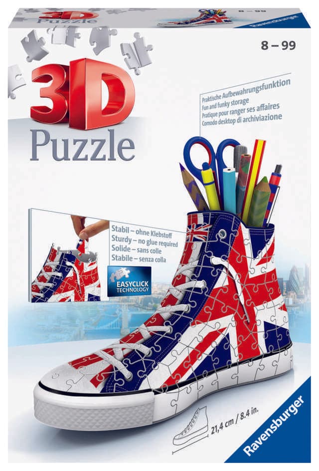 Puzzle 3D da 108 Pezzi - Sneaker Union Jack