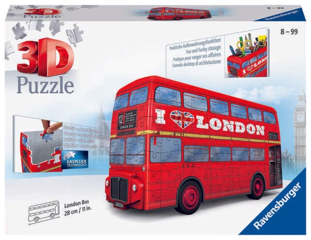 3D Puzzle Midi Series - London Bus