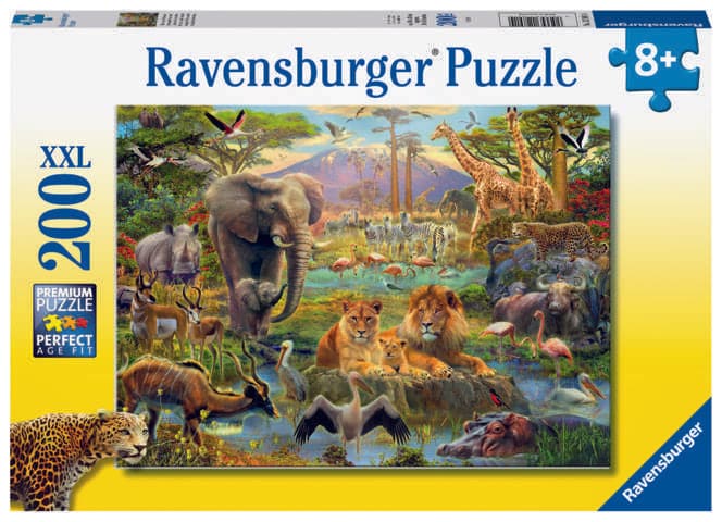 200 Piece XXL Puzzle - Animals of the Savannah